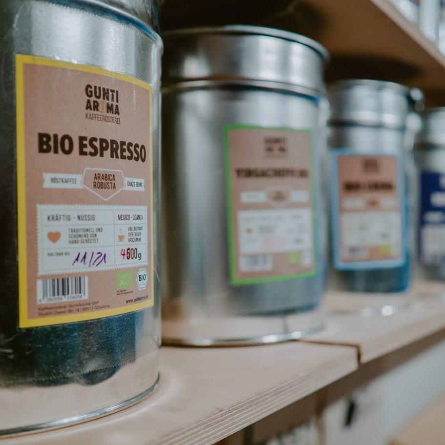Kaffeebohnen von Gunti Aroma, Espresso, Kaffee Crema und viele mehr.